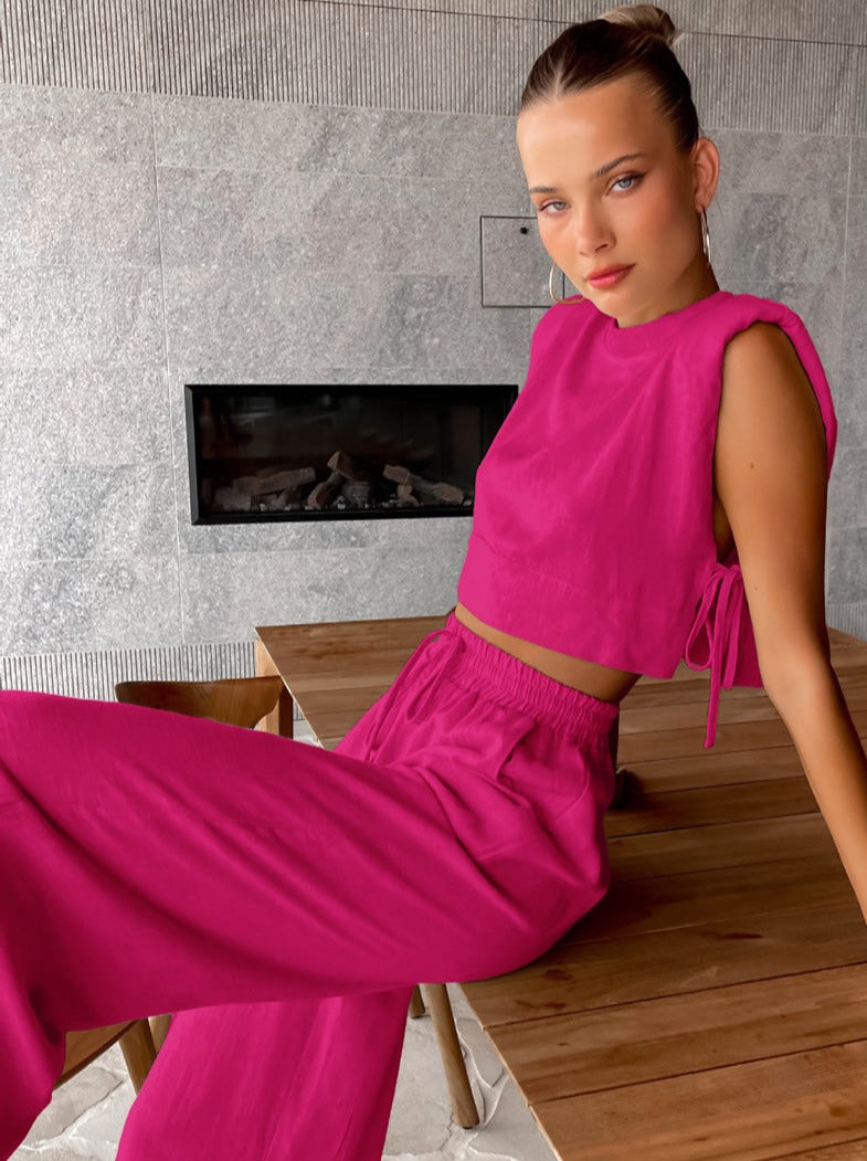Imelda | Ralext Fit Linnen Set 2-Delig