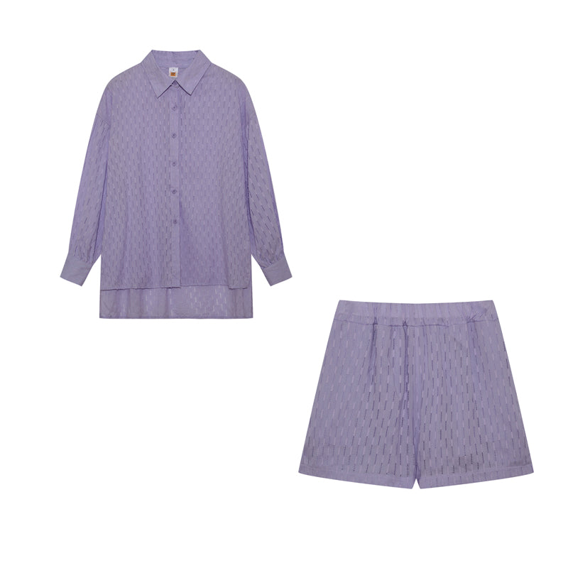 Florance | Zomerset met luchtige blouse en short voor Dames