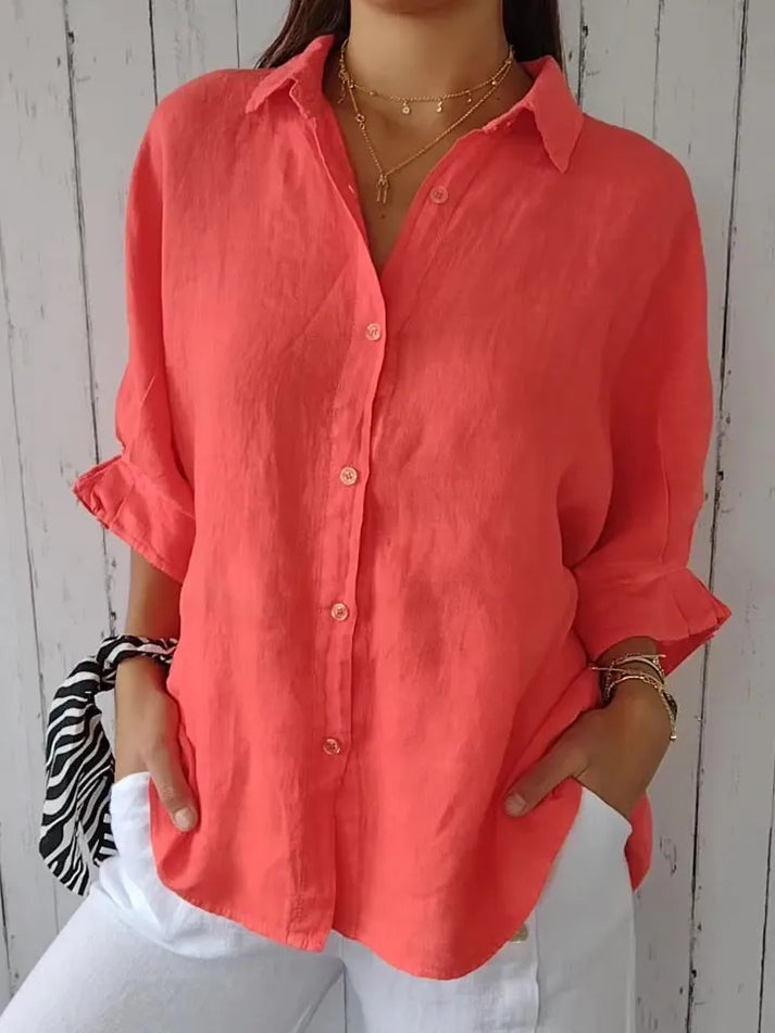 Jolie | Casual Linnen Blouse