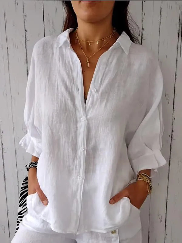 Jolie | Casual Linnen Blouse