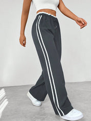 Cherine | Trendy Sportieve Wide-Leg Broek