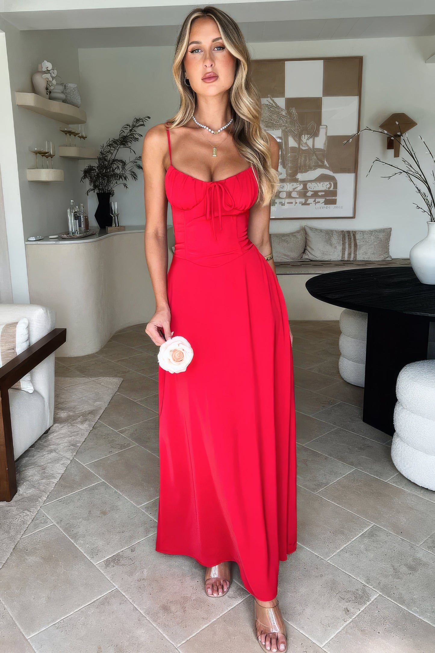 Marica | Stijlvolle Maxi Zomerjurk - Chic & Lichtgewicht