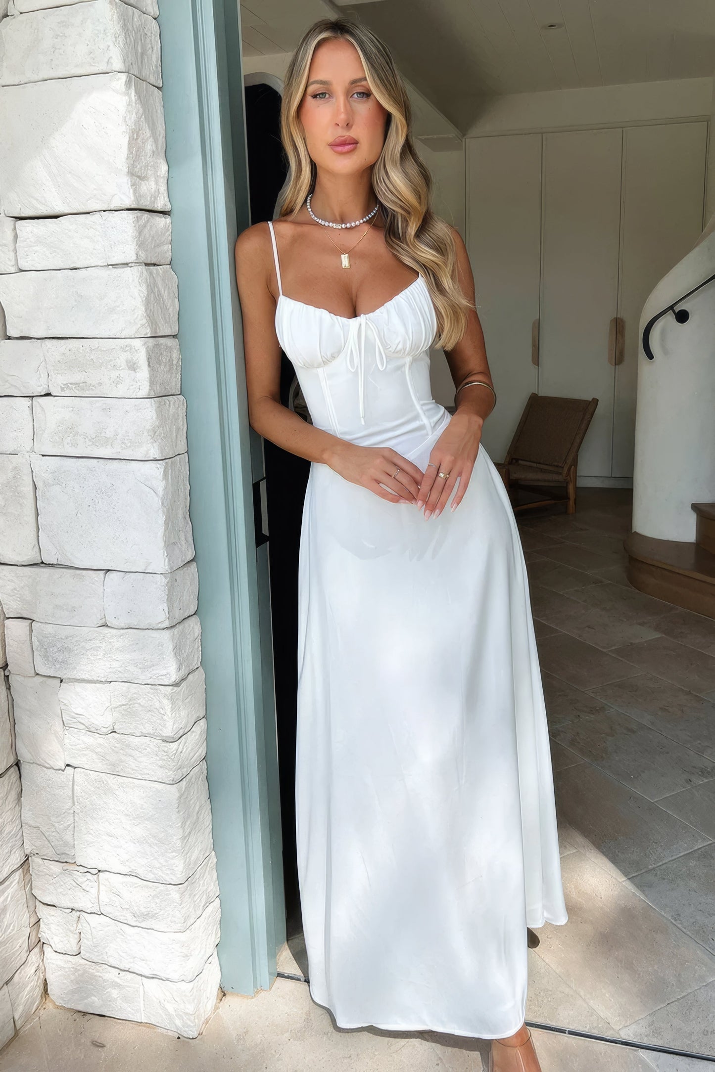 Marica | Stijlvolle Maxi Zomerjurk - Chic & Lichtgewicht