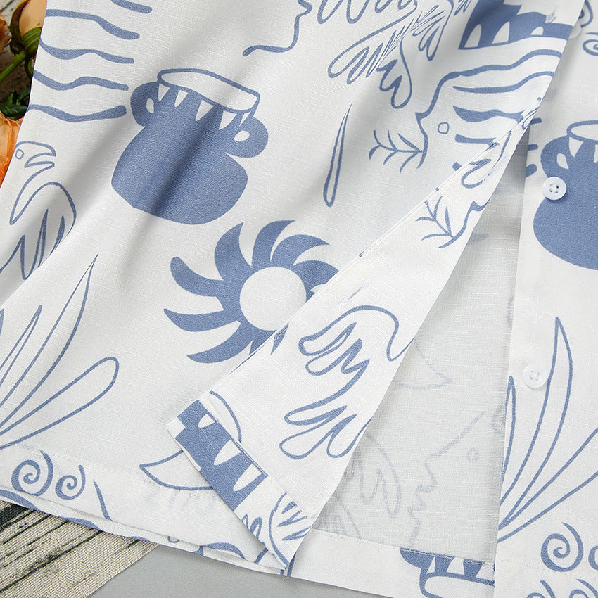 Badi | Tweedelige Zomerset met Print – Oversized & Luchtig
