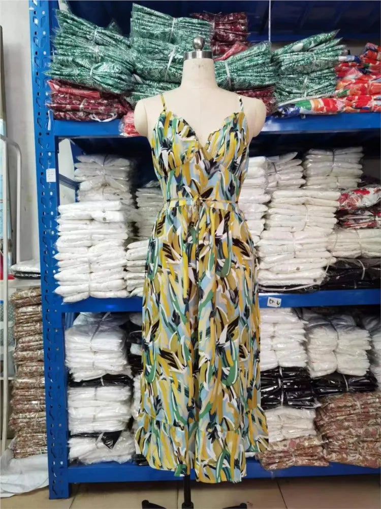 Jenny | Vrolijk & Elegante Midi Zomerjurk