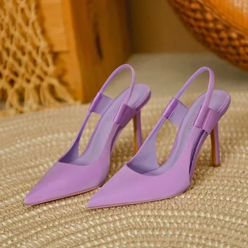 Mavelle | Elegante Slingback Pumps Dames – Puntige Neus & Hoge Hak