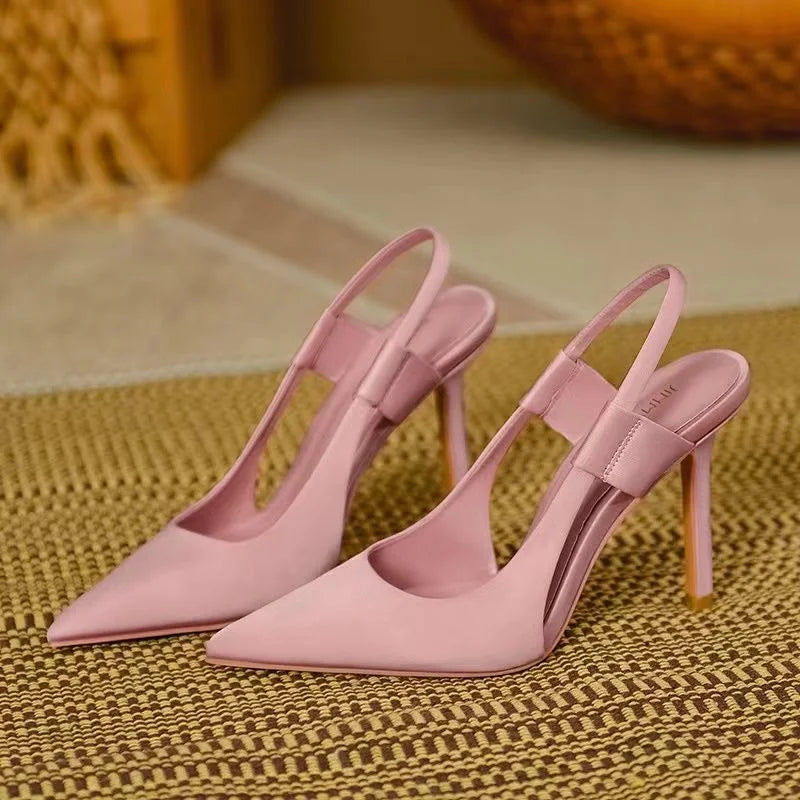 Mavelle | Elegante Slingback Pumps Dames – Puntige Neus & Hoge Hak
