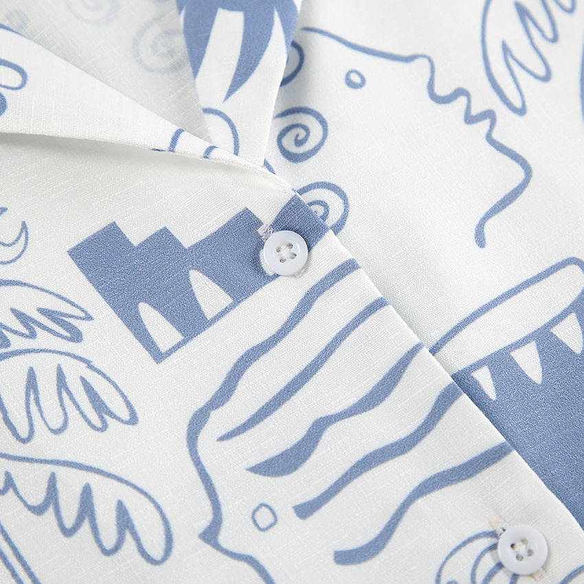 Badi | Tweedelige Zomerset met Print – Oversized & Luchtig