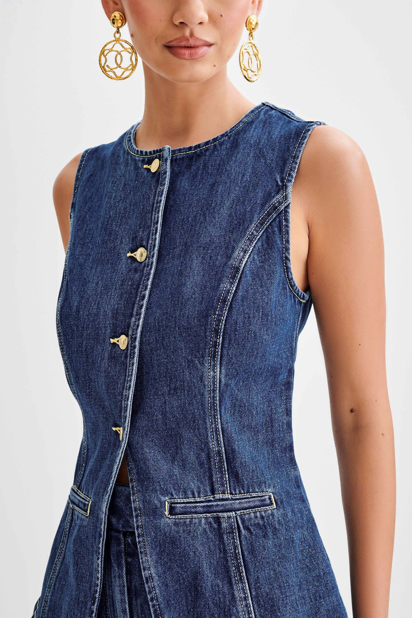 Jinx | Trendy Denim Tweedelige Set