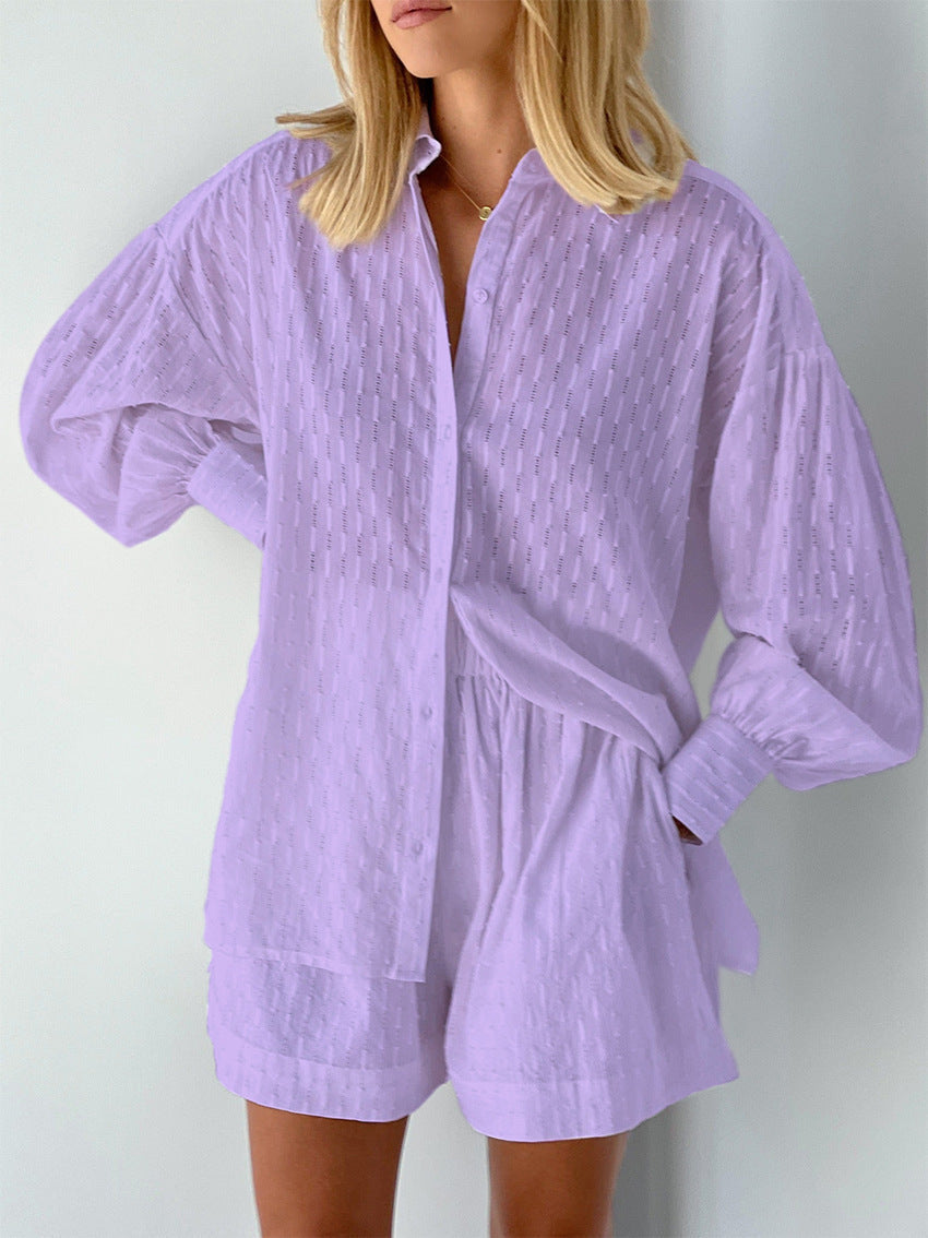 Florance | Zomerset met luchtige blouse en short voor Dames