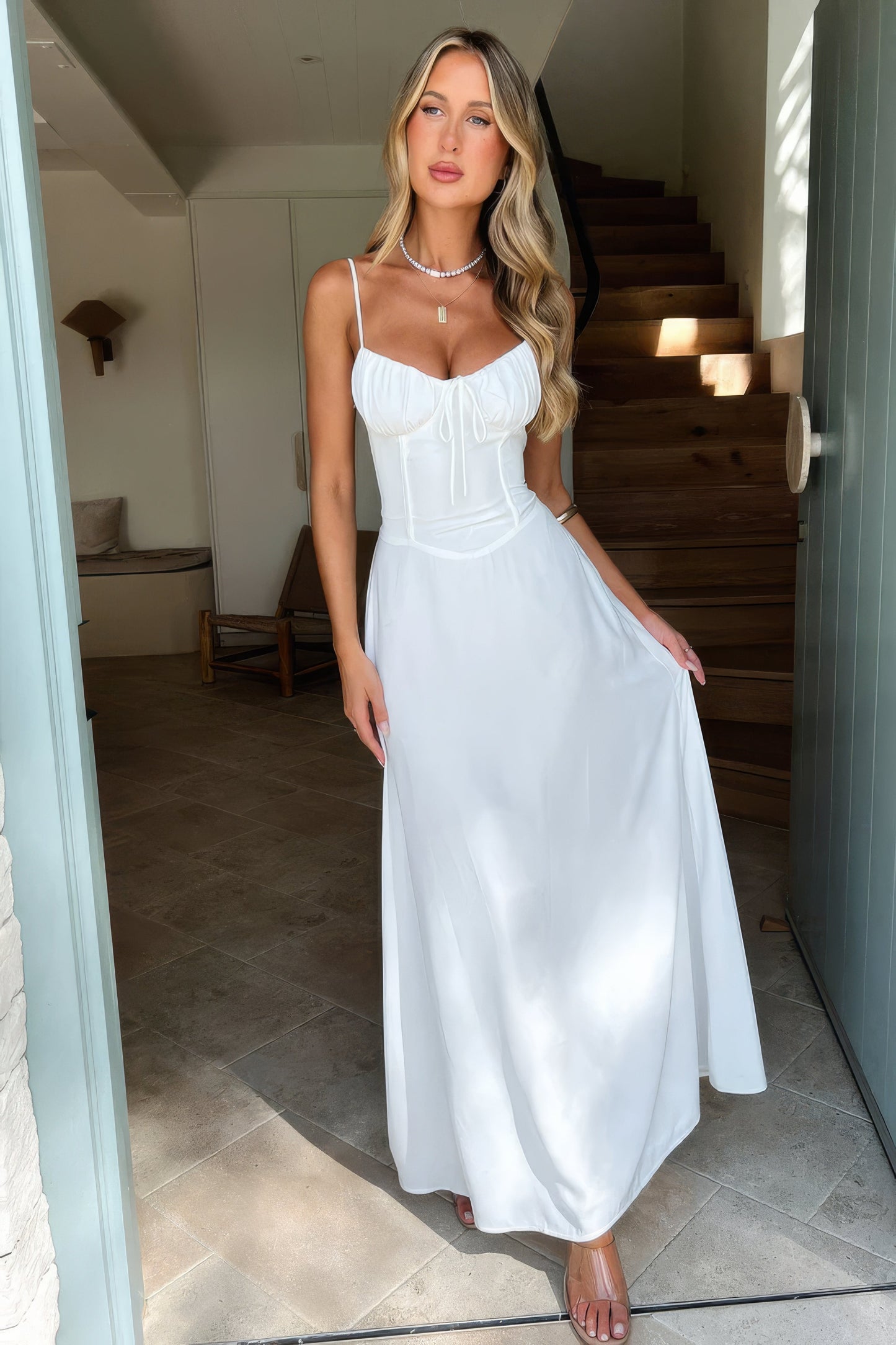 Marica | Stijlvolle Maxi Zomerjurk - Chic & Lichtgewicht