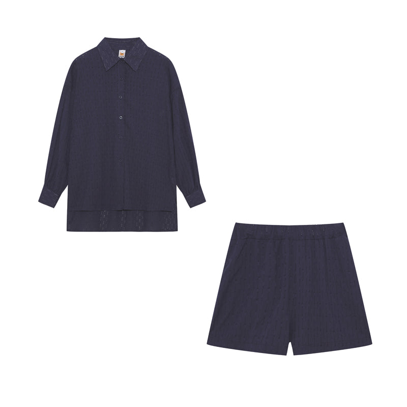 Florance | Zomerset met luchtige blouse en short voor Dames