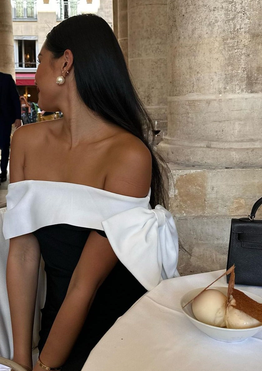 Felinthe | Luxe One Shoulder Bandage Midi Jurk – Elegante Pasvorm