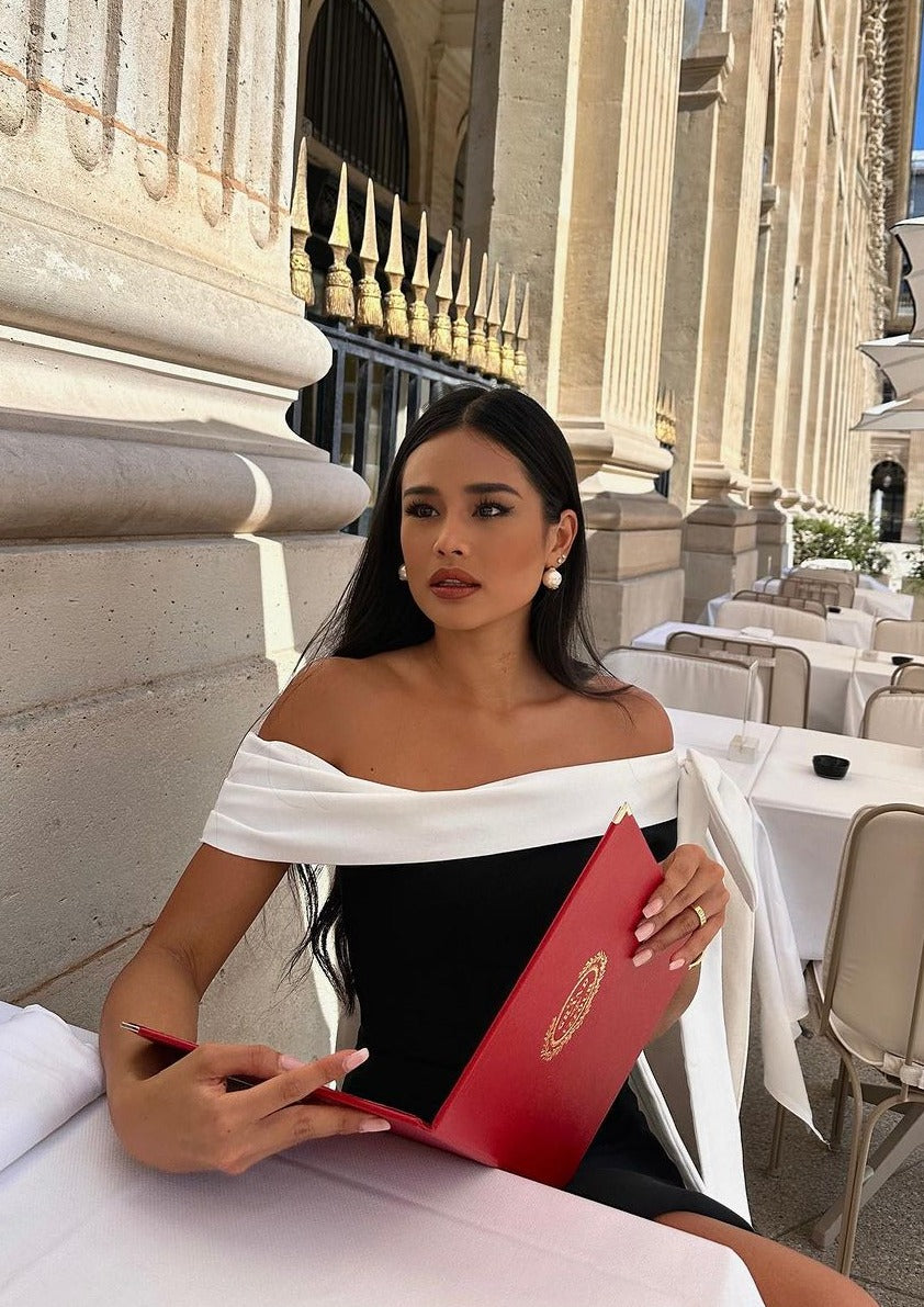 Felinthe | Luxe One Shoulder Bandage Midi Jurk – Elegante Pasvorm
