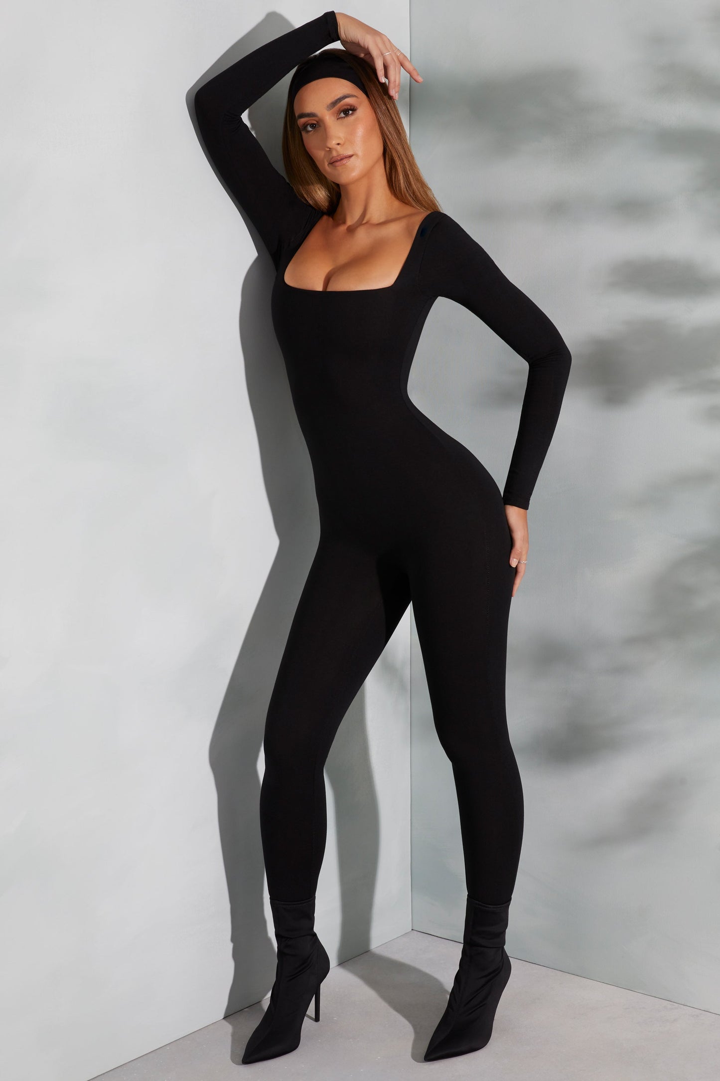 Kendra | Jumpsuit met Vierkante Halslijn