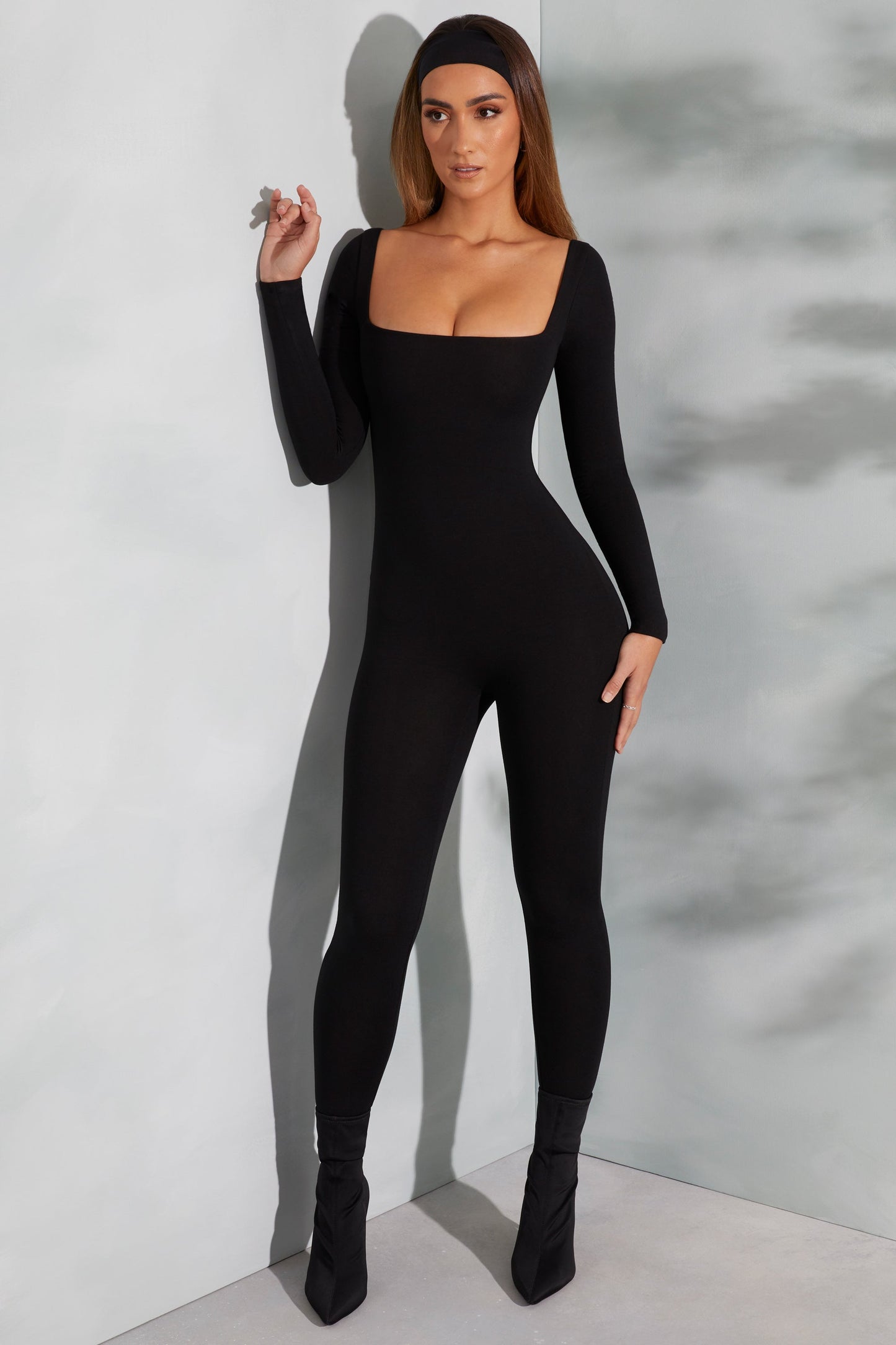 Kendra | Jumpsuit met Vierkante Halslijn