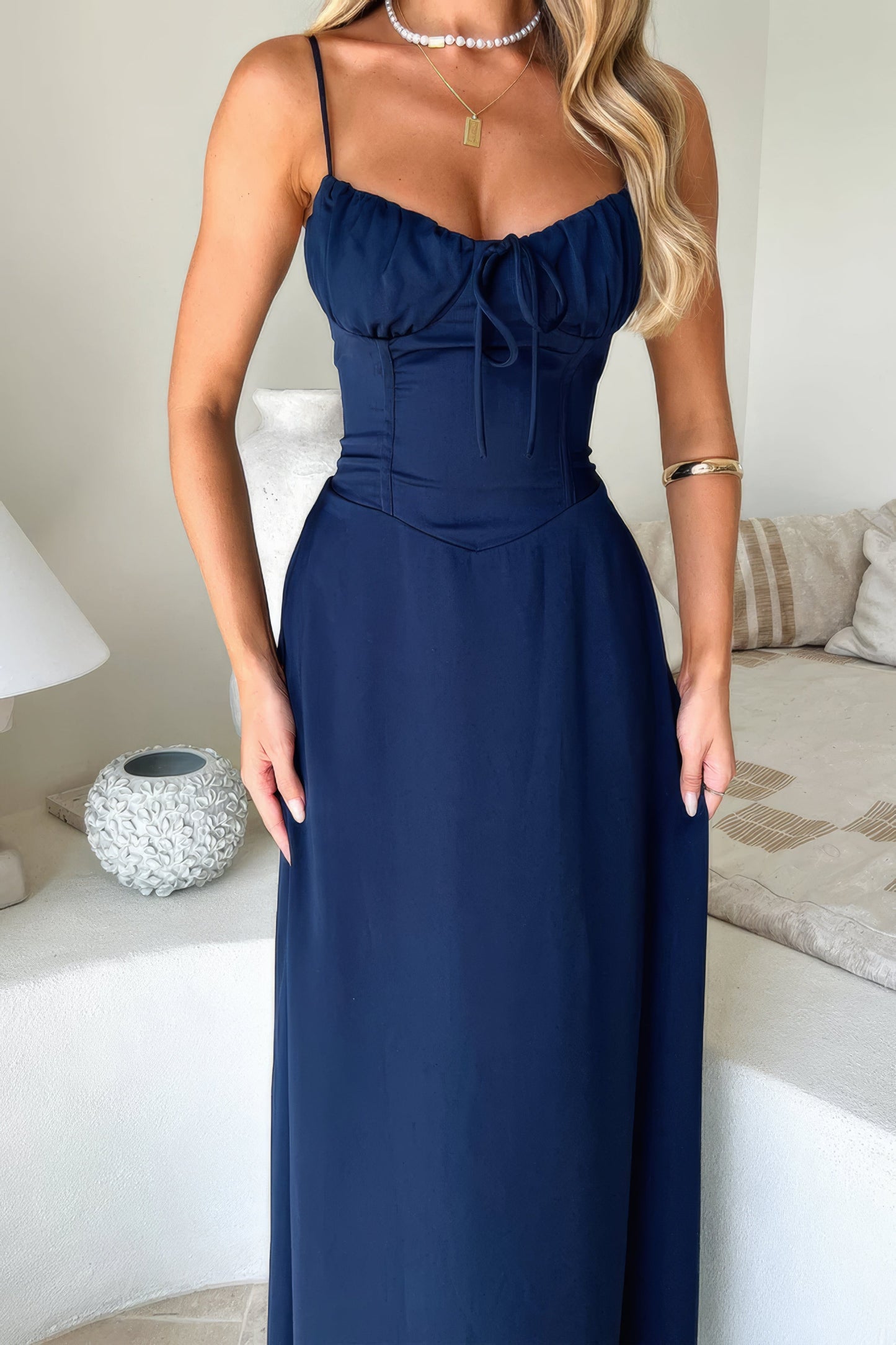 Marica | Stijlvolle Maxi Zomerjurk - Chic & Lichtgewicht