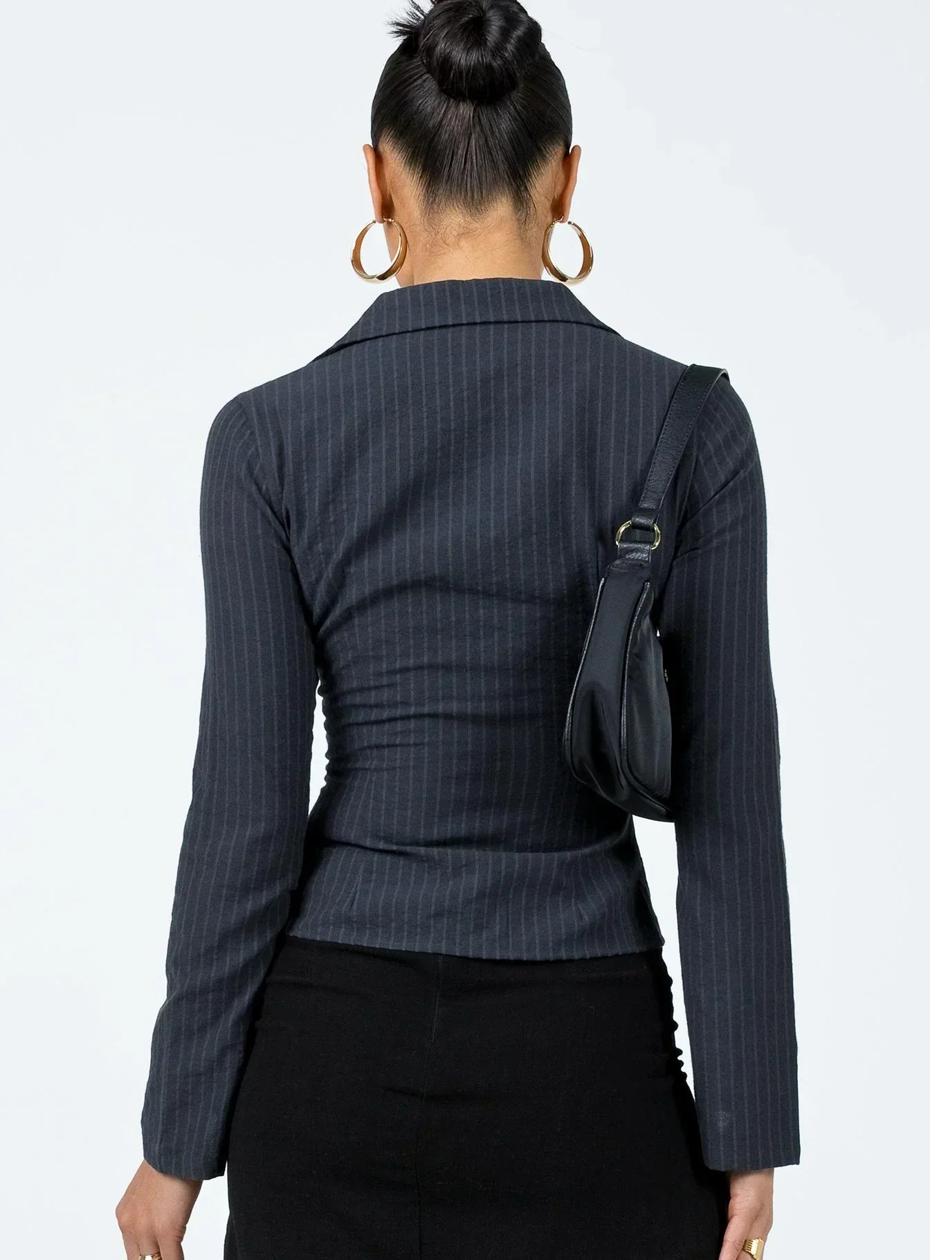 Charly | Elegante Blouse Met Uitlopende Mouwen