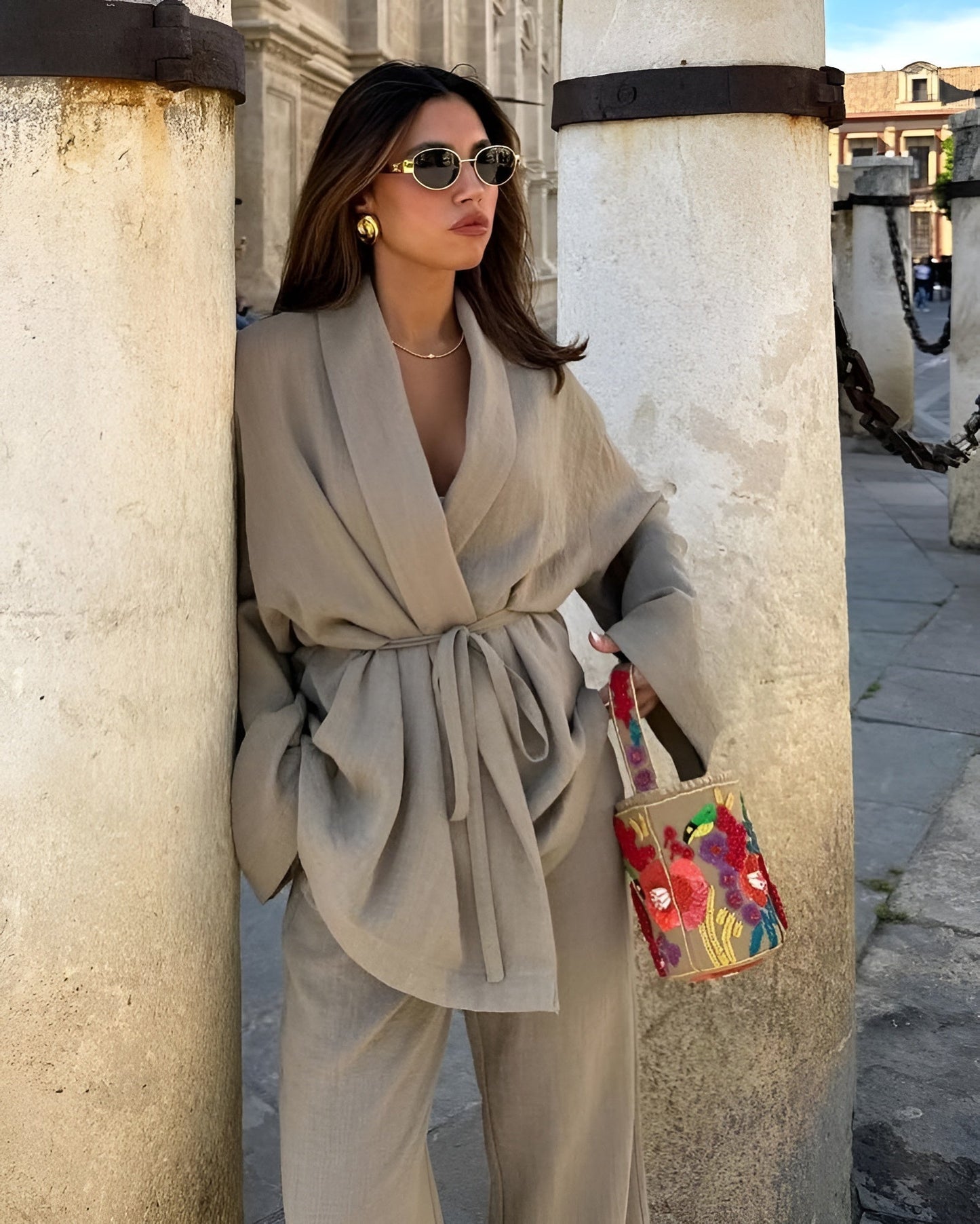 Onyx | Tweedelige Kimono Set