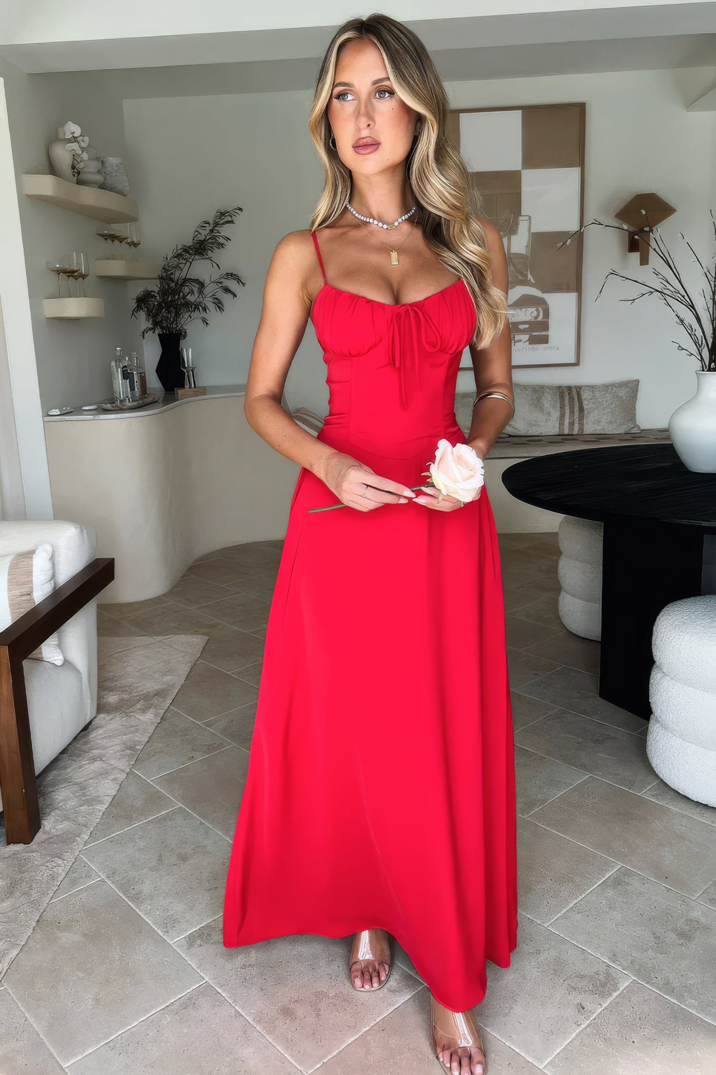 Marica | Stijlvolle Maxi Zomerjurk - Chic & Lichtgewicht