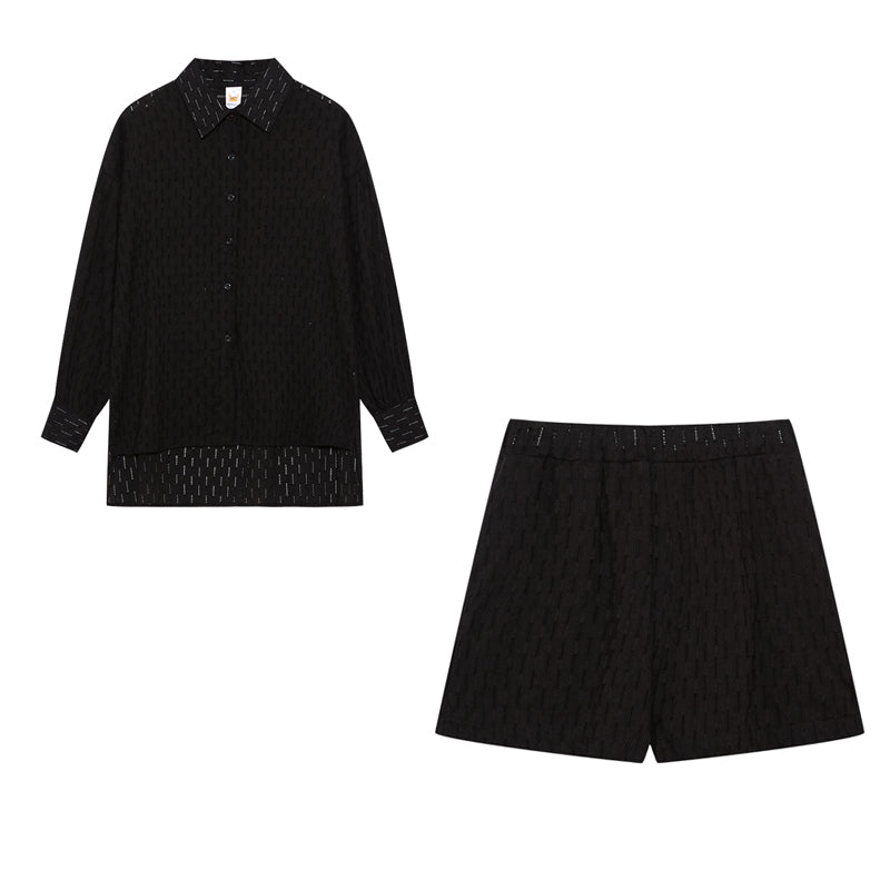 Florance | Zomerset met luchtige blouse en short voor Dames
