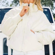 Timona | Cropped Donsjas Dames – Oversized, Warm, Licht & Stijlvol