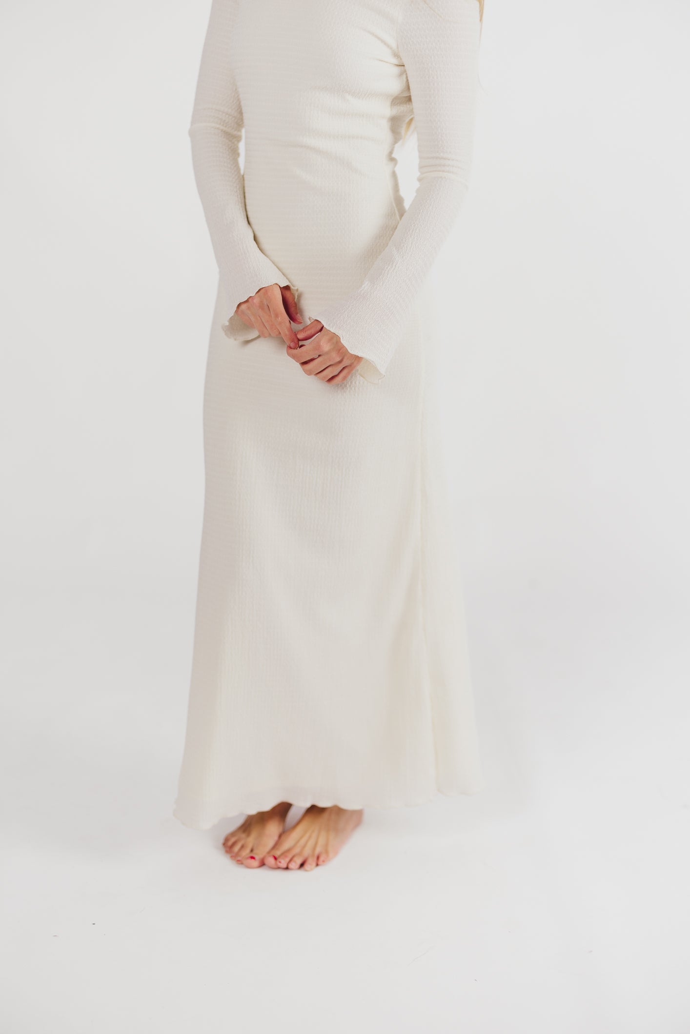 Rafaela | Elegante Maxi Jurk met Open Rug