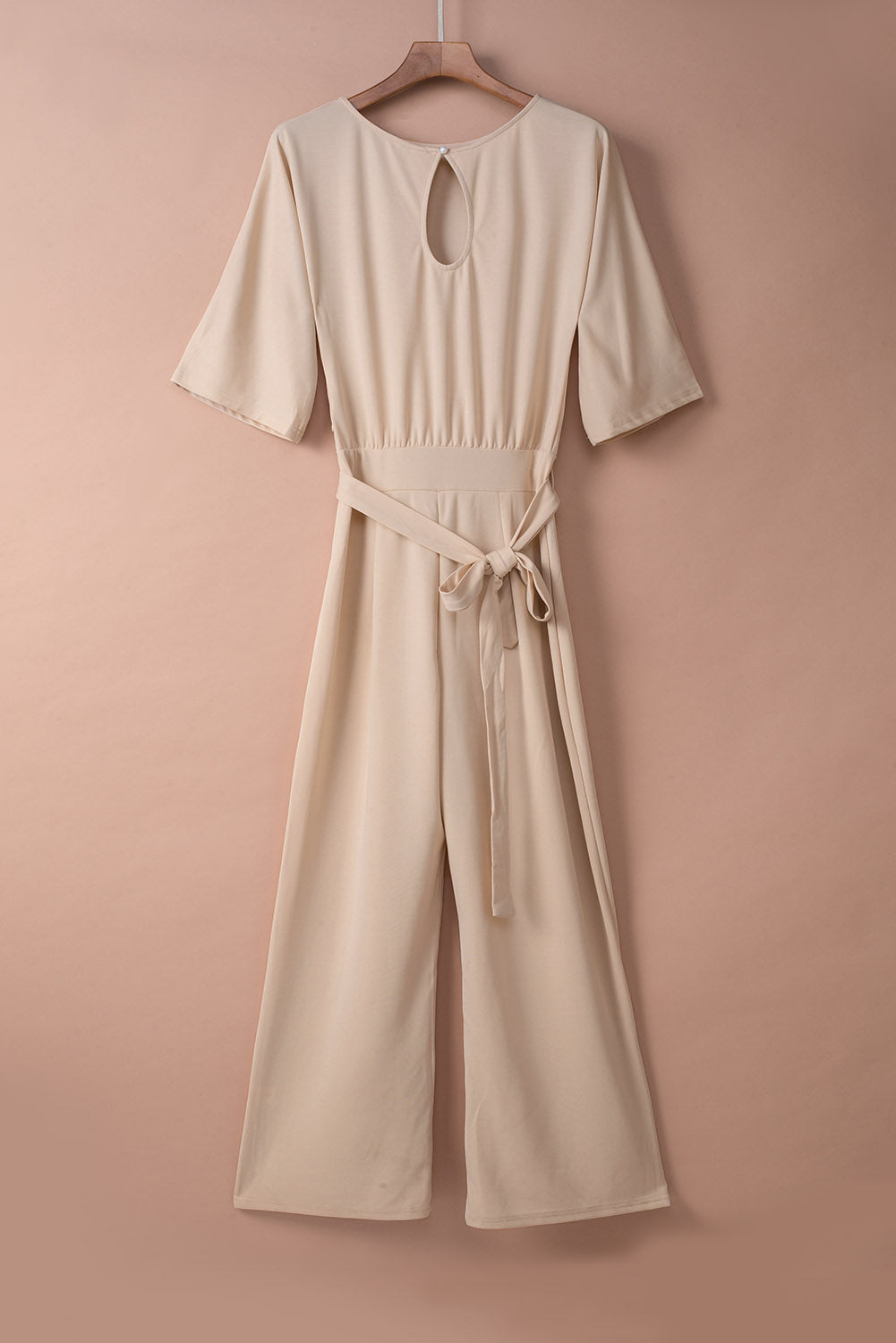Ariah | Elegante Beige Jumpsuit - Verfijnd en Tijdloos