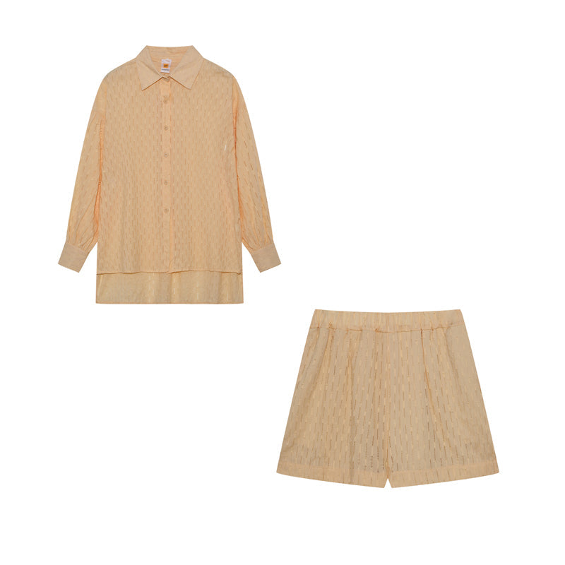 Florance | Zomerset met luchtige blouse en short voor Dames