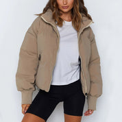 Timona | Cropped Donsjas Dames – Oversized, Warm, Licht & Stijlvol