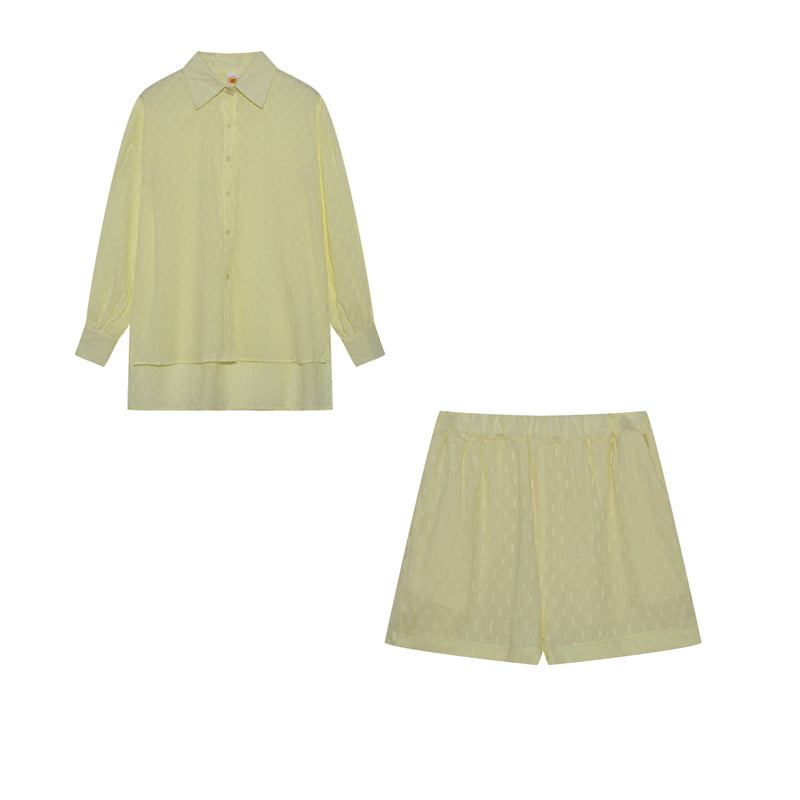 Florance | Zomerset met luchtige blouse en short voor Dames