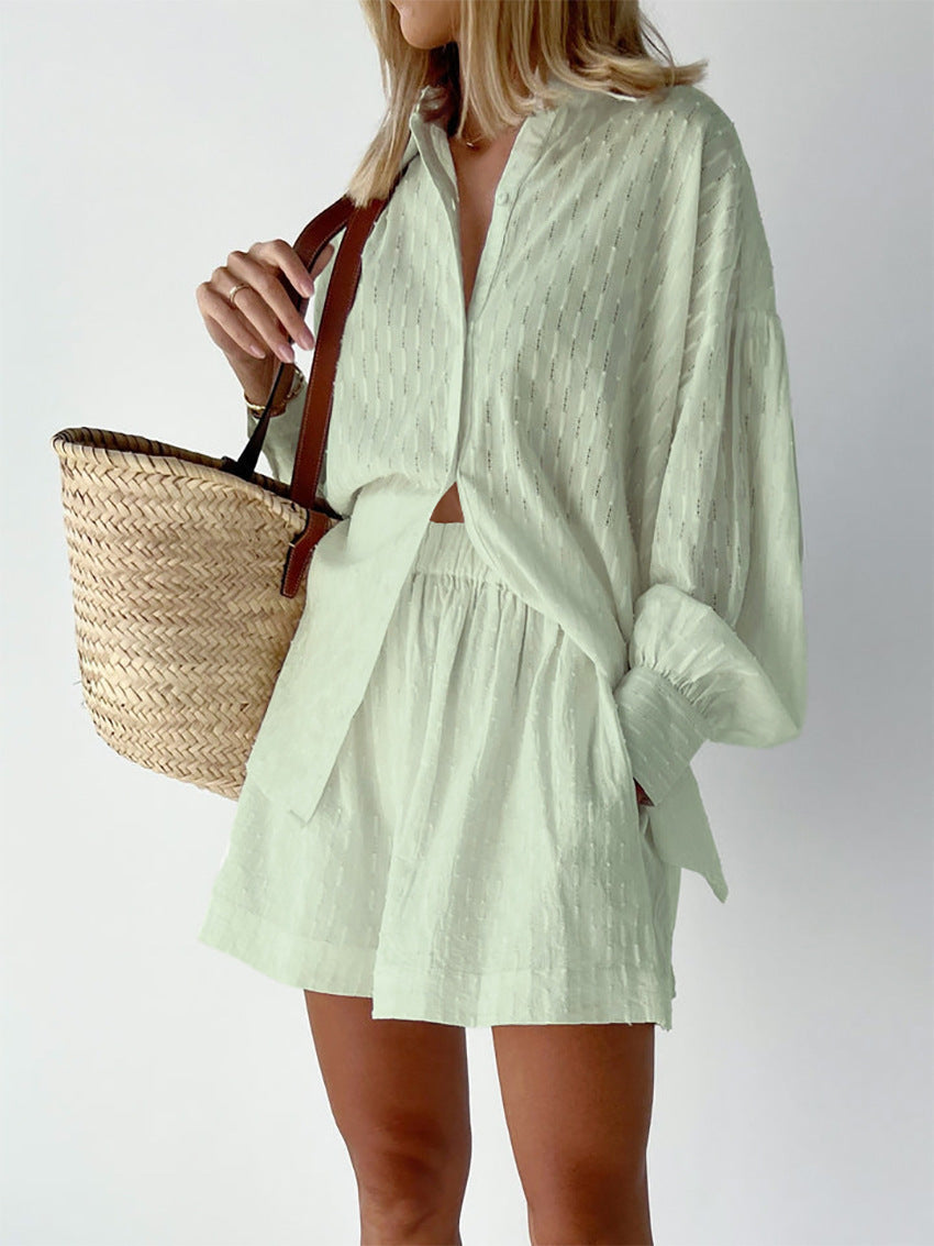Florance | Zomerset met luchtige blouse en short voor Dames