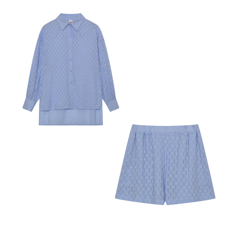 Florance | Zomerset met luchtige blouse en short voor Dames