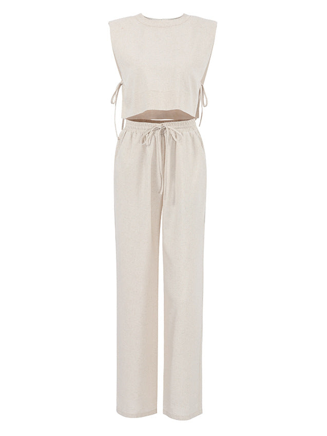 Imelda | Ralext Fit Linnen Set 2-Delig