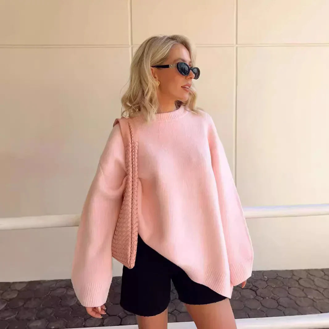Fleurine | Luxe Roze Trui