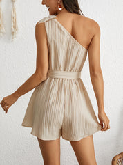 Colista | One-Shoulder Plissé Jumpsuit Dames