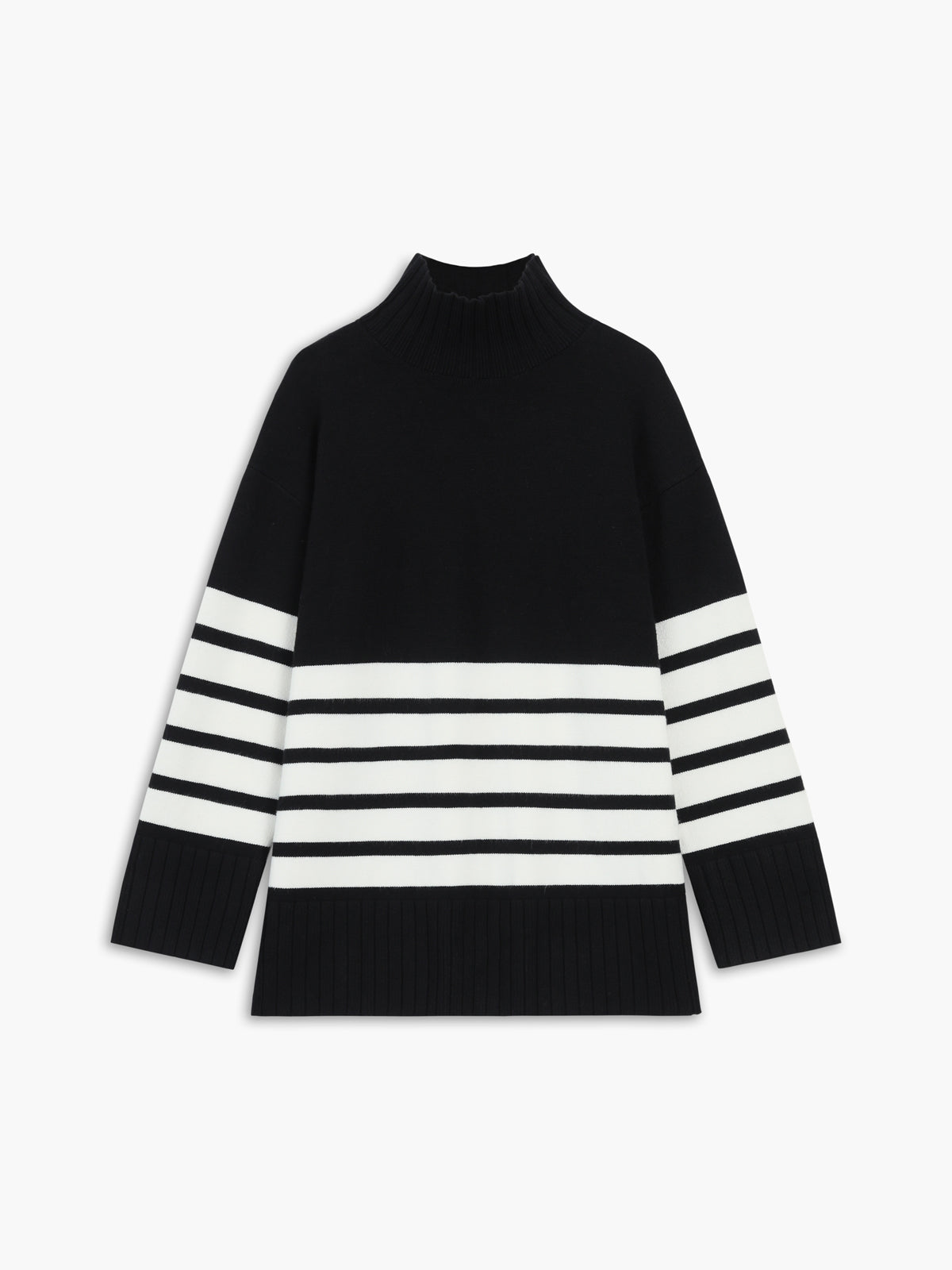 Elody | Gestreepte Coltrui Jurk voor Dames