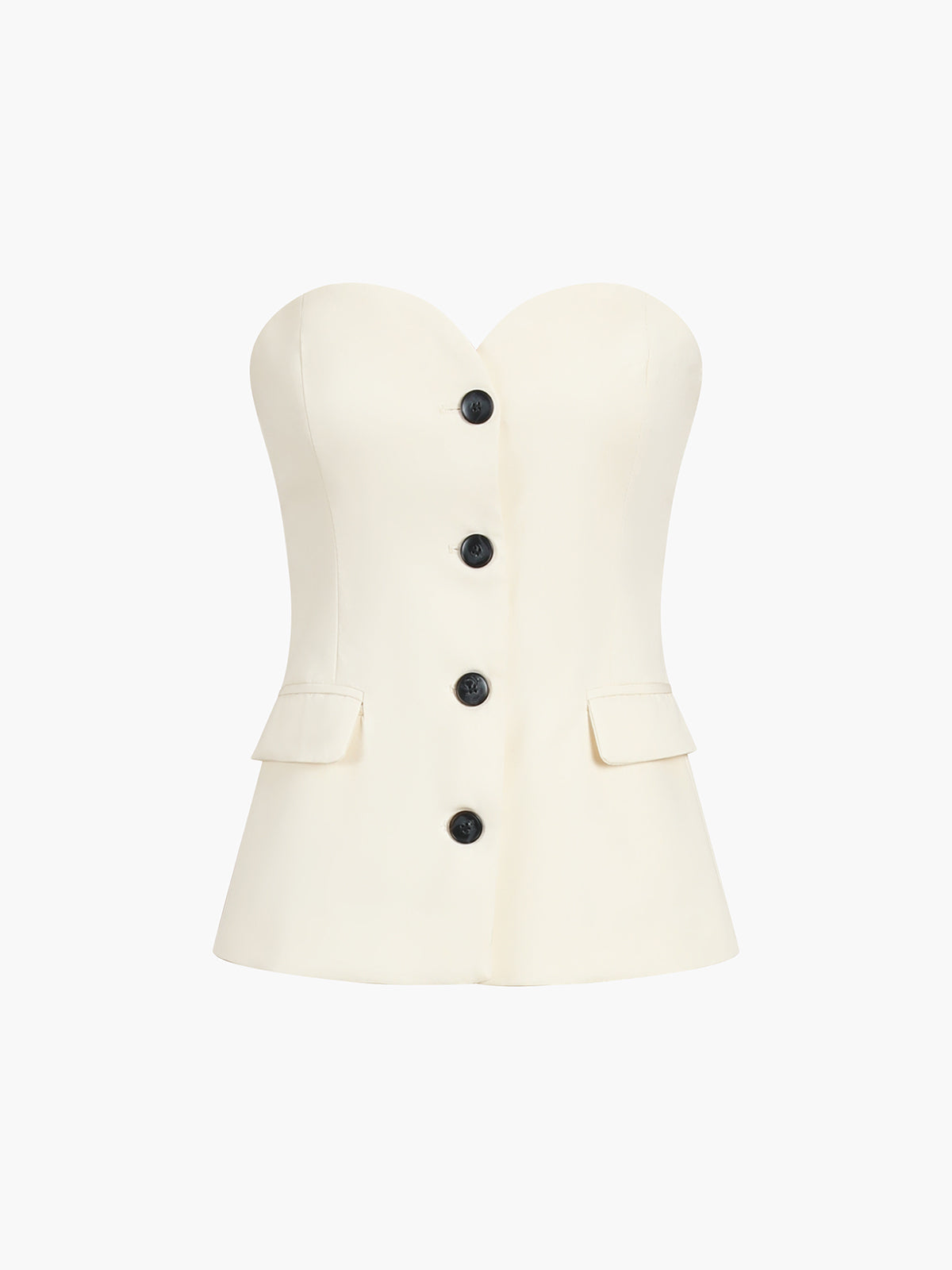 Fen | Luxe Tweedelige Set Dames – Strapless Top en Pantalon