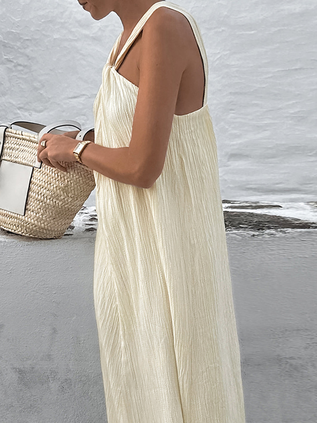 Aletea | Halter Maxi Jurk – Elegant en Luchtig