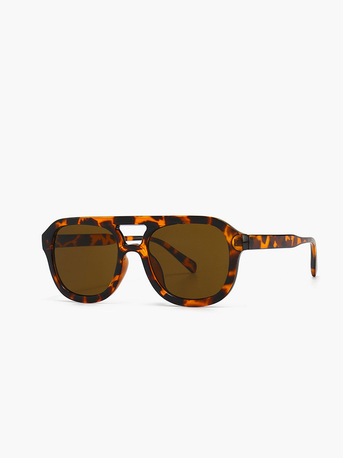 Dunyara | Trendy Leopard Print Zonnebril