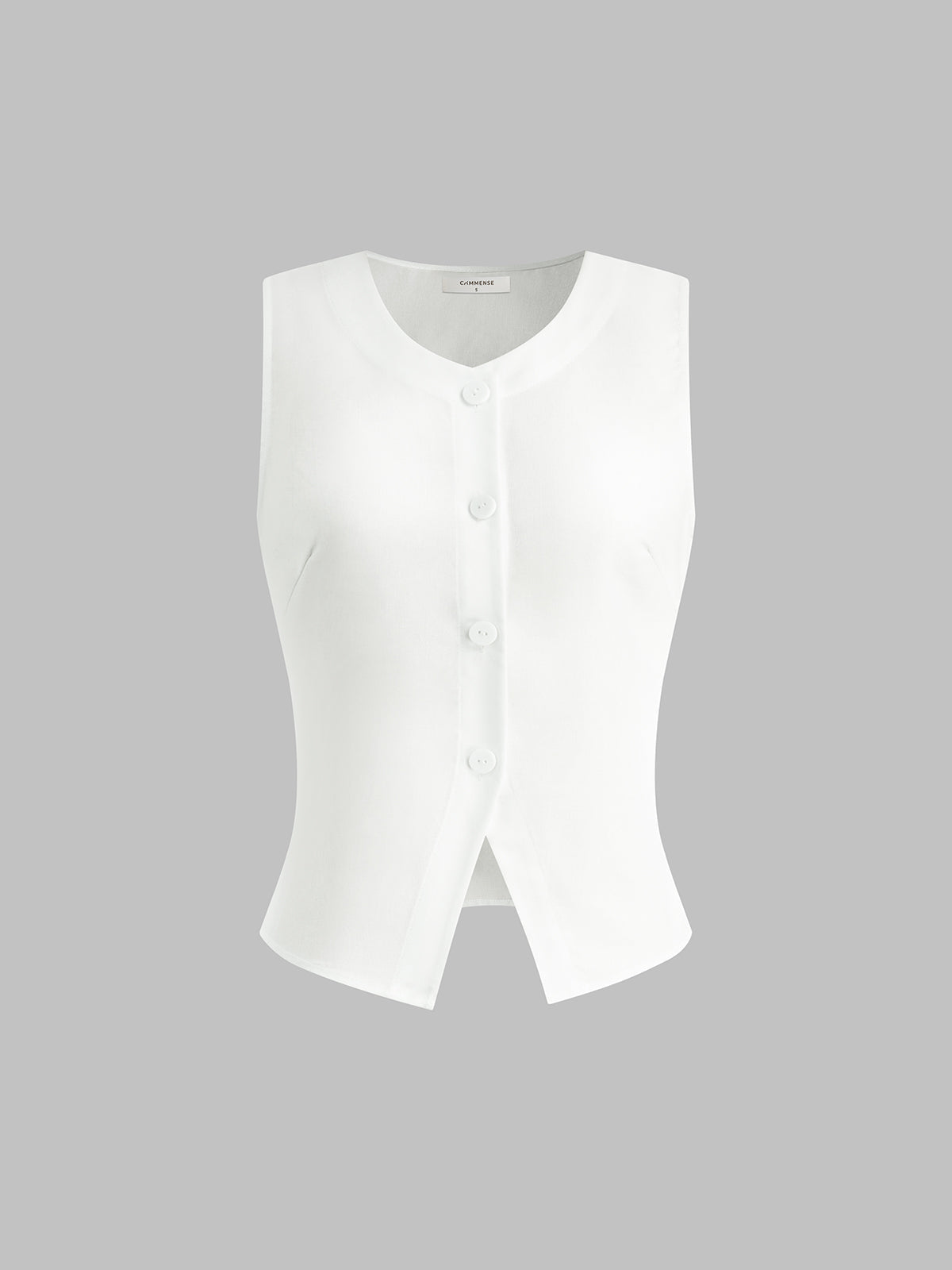 Crop Tanktop voor Dames – Linnen Blend, Stijlvol en Zomers