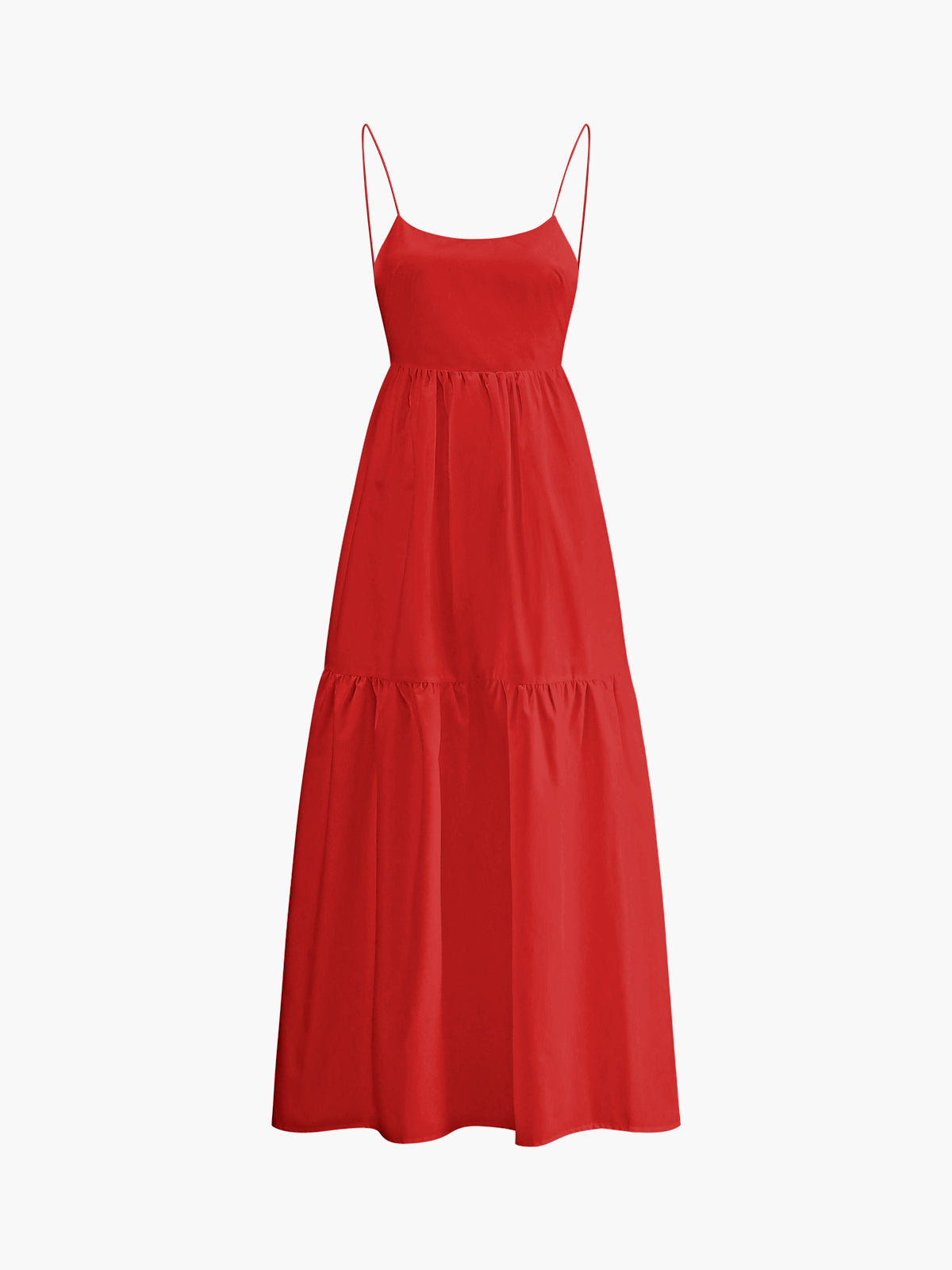 Nowy | Luchtige Maxi Jurk met Open Rug