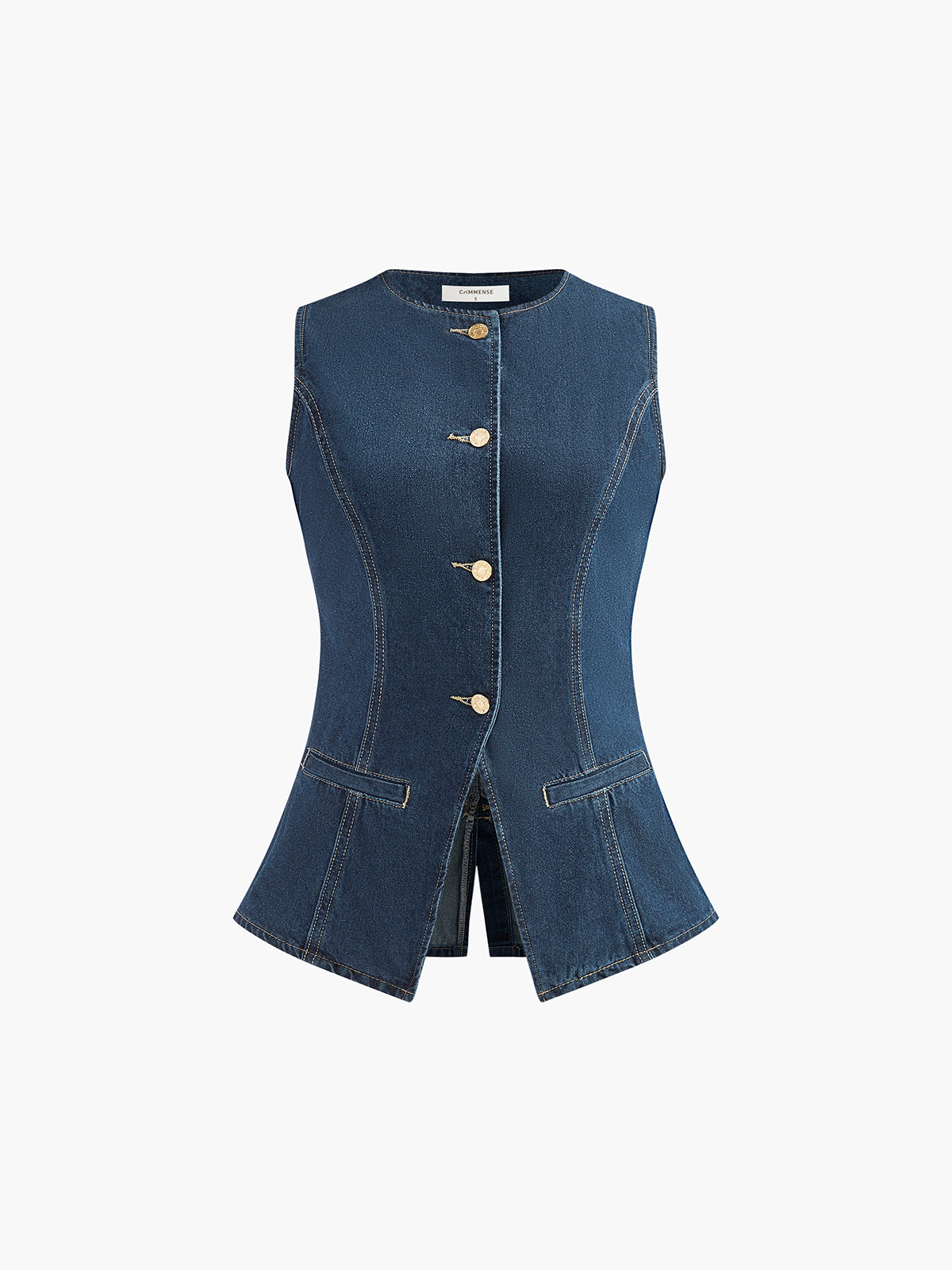 Aleece | Tweedelige Set van Spijkerstof voor Dames – Top & Shorts