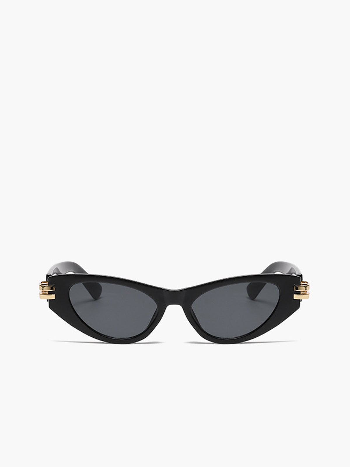 Miya |Cat Eye Zonnebril Dames – UV400 Bescherming - Zwart en Bruin