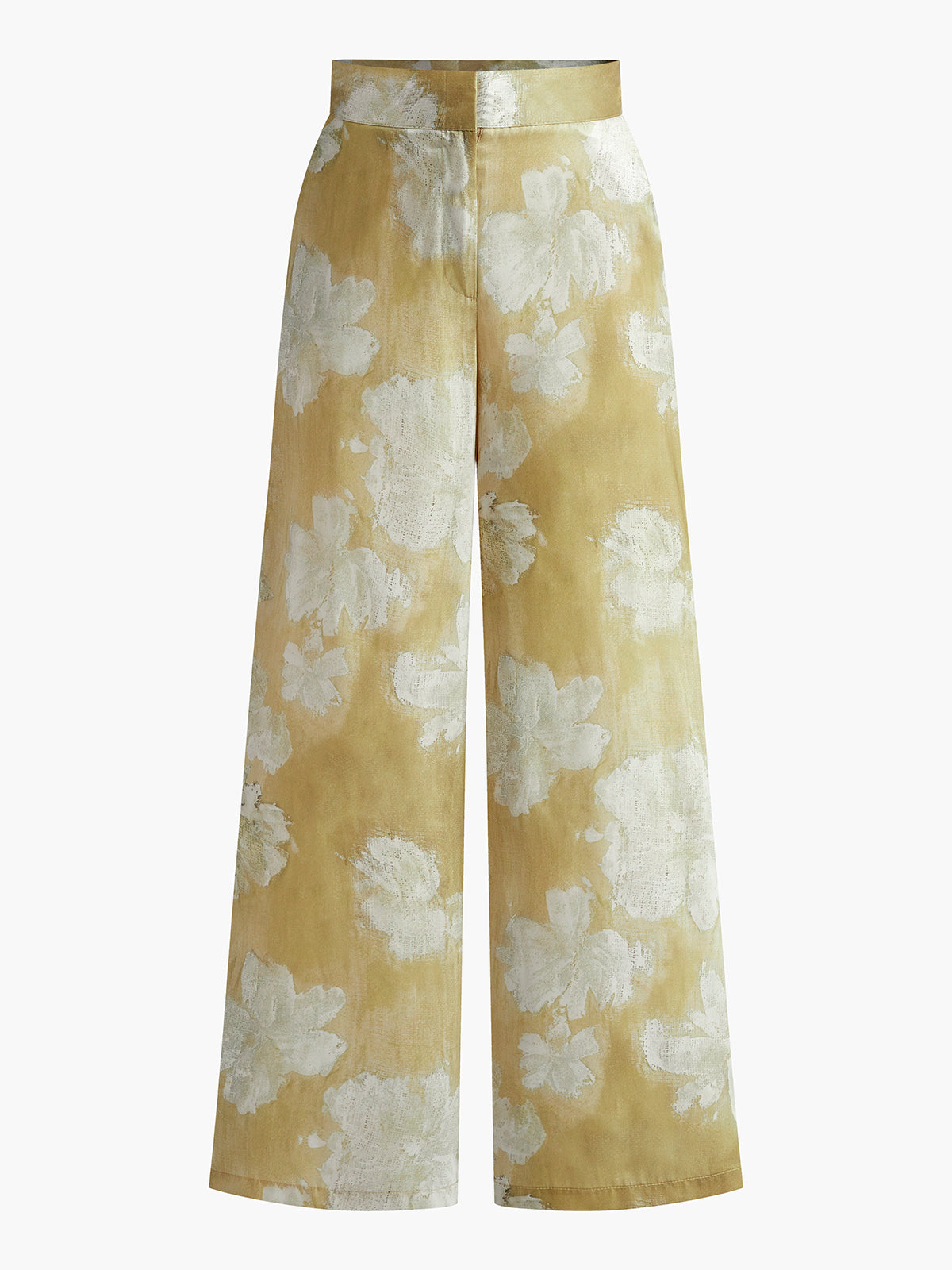 Xuxa | Lange Broek voor Dames met Hoge Taille - Bloemenprint