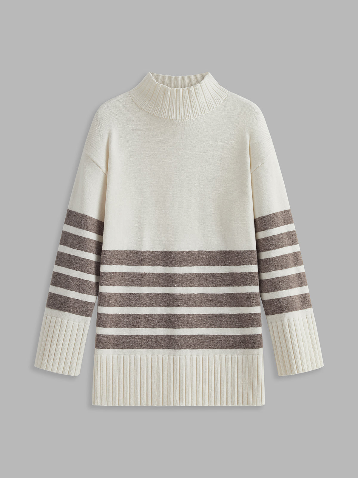 Elody | Gestreepte Coltrui Jurk voor Dames