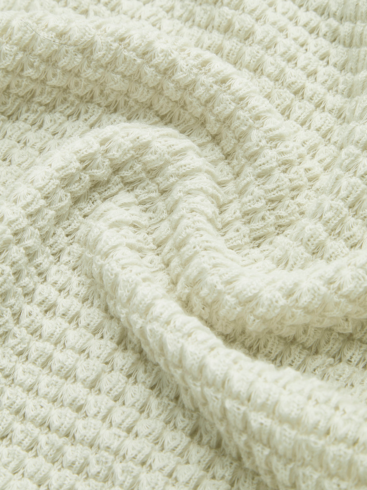 Suss | Waffle Knit Lange Mouwen Shirt