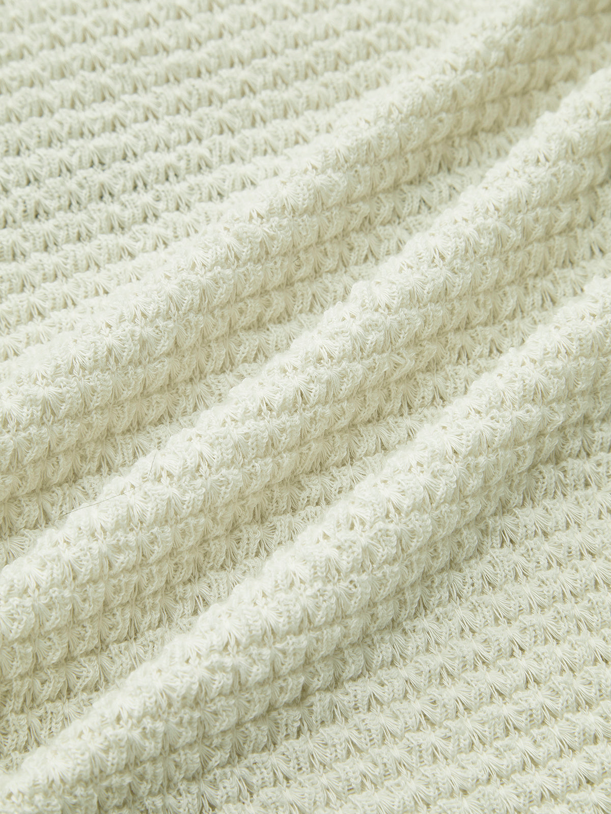 Suss | Waffle Knit Lange Mouwen Shirt