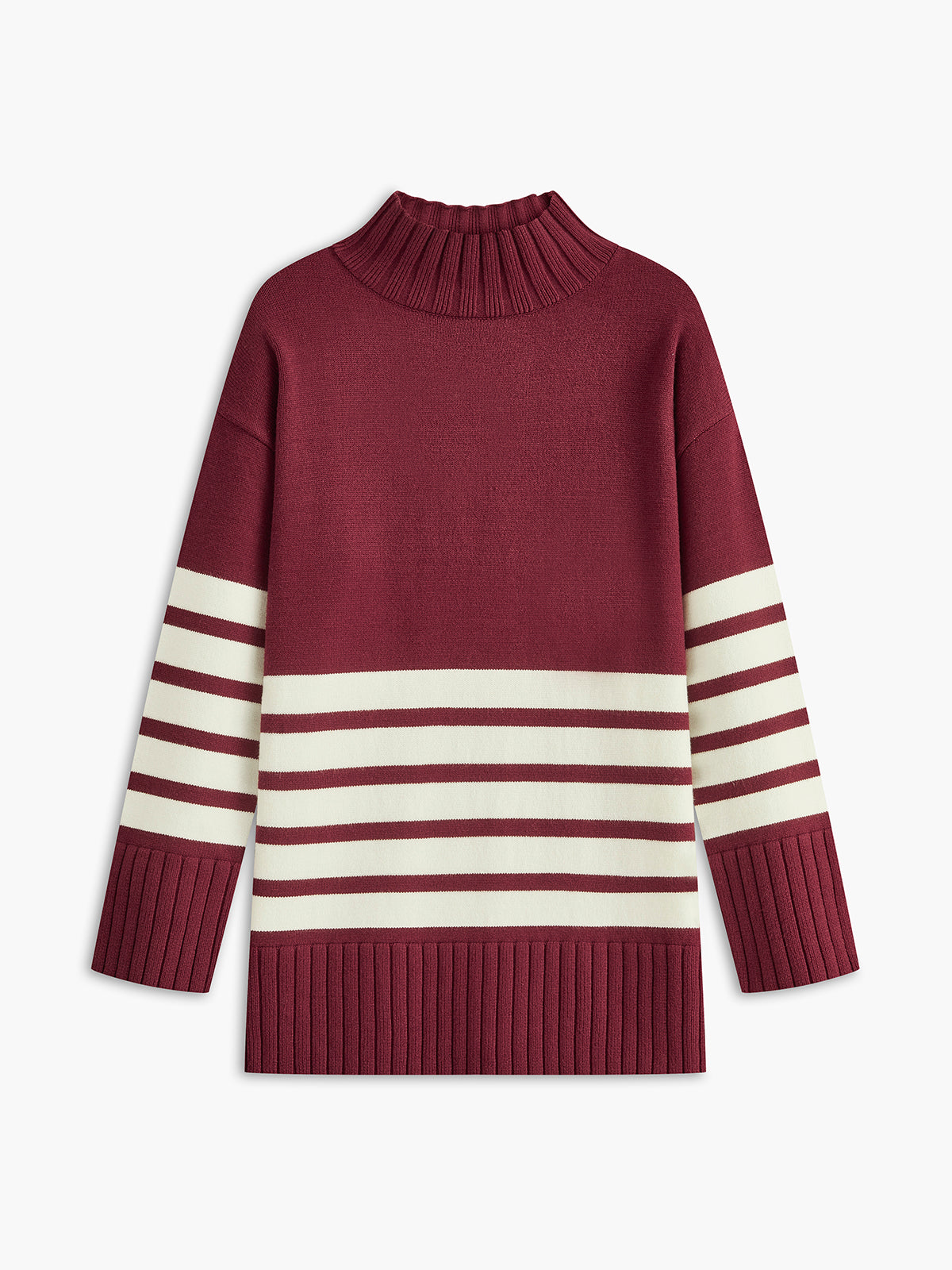 Elody | Gestreepte Coltrui Jurk voor Dames