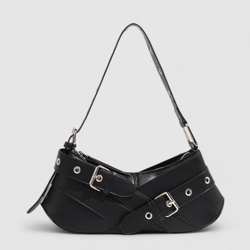 Noella | Chique Mini Handtas met Riempjes